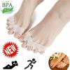 2 Toe Separators Straightener Toes Spacer Bunion Corrector Feet Foot Pain Relief