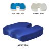 Gel Memory Foam U-shaped Seat Cushion Massage Car Office Chair for Long Sitting Coccyx Back Tailbone Pain Relief Gel Cushion Pad