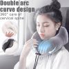 U Shaped Memory Foam Neck Pillows Soft Slow Rebound Space Travel Pillow Massage Sleeping Airplane Pillow Neck Cervical Bedding