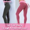 TIK Tok Leggings Women Butt Lifting Workout Tights Plus Size Sports High Waist Yoga Pants